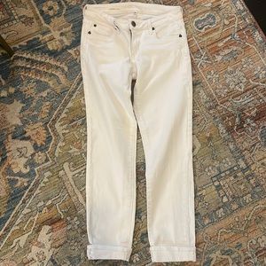 Catherine Kut from the Kloth White Boyfriend Jeans Size 0